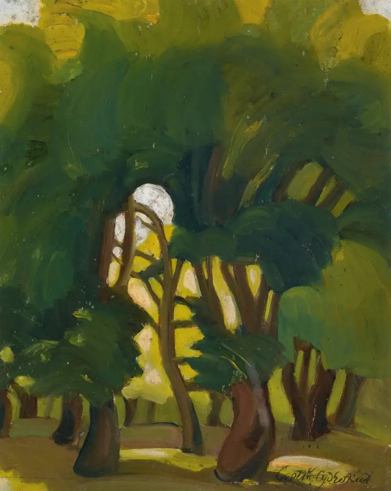 Landscape – nr 1 av Sergey Yurievich Sudeikin