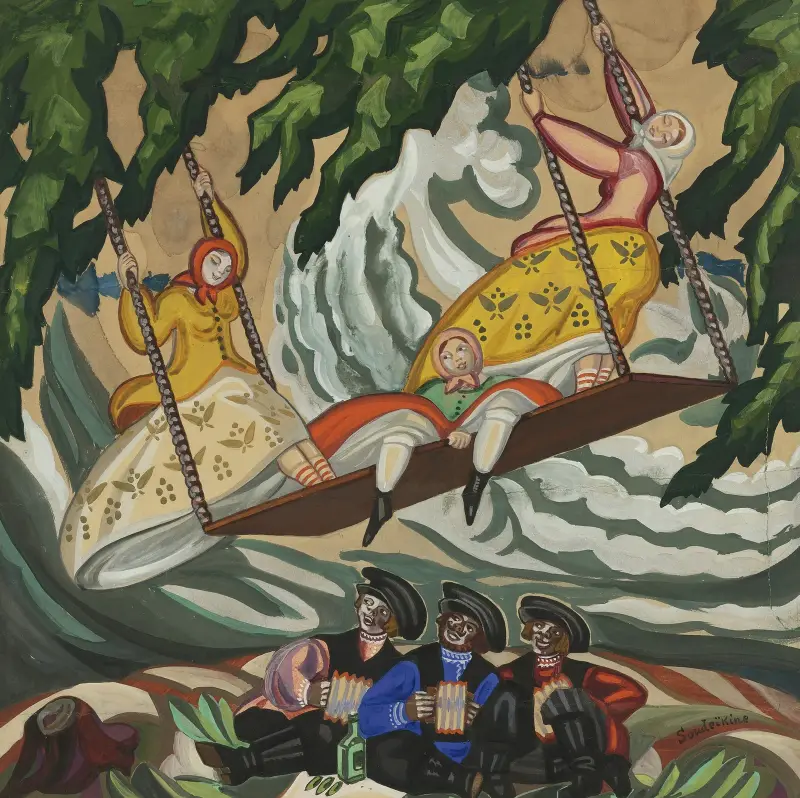 Russian Fairy Tale av Sergey Yurievich Sudeikin