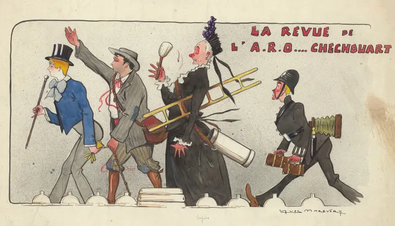 La revue de l'A.R.O…chechouart av Valentin Tarrault och Charles Abadie av Yves Marevéry