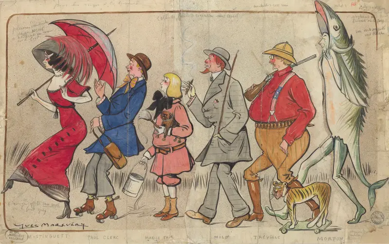 La revue de Marigny av Gabriel Timmory och Maurice de Marsan, 1910 – nr 2 av Yves Marevéry