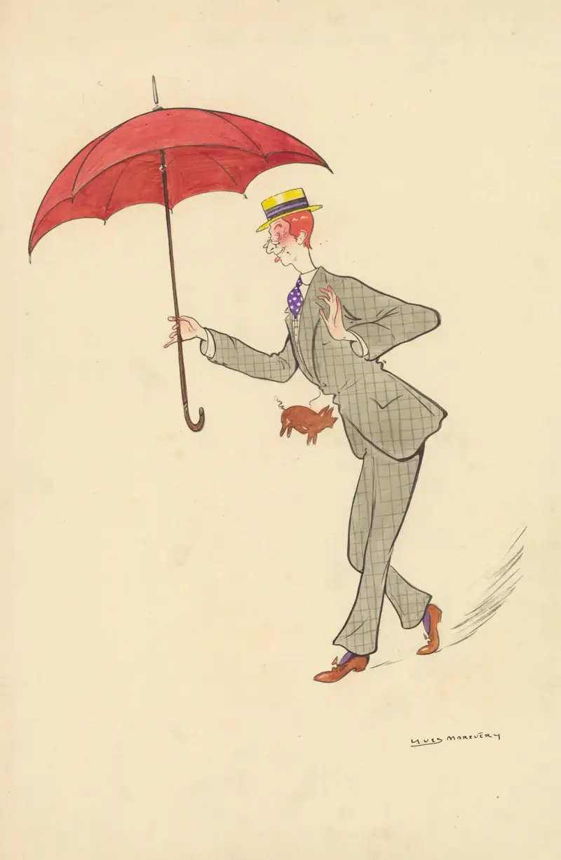 Paul Ardot in Victor Léons „La divorcée“, 1911 – Nr. 2 von Yves Marevéry