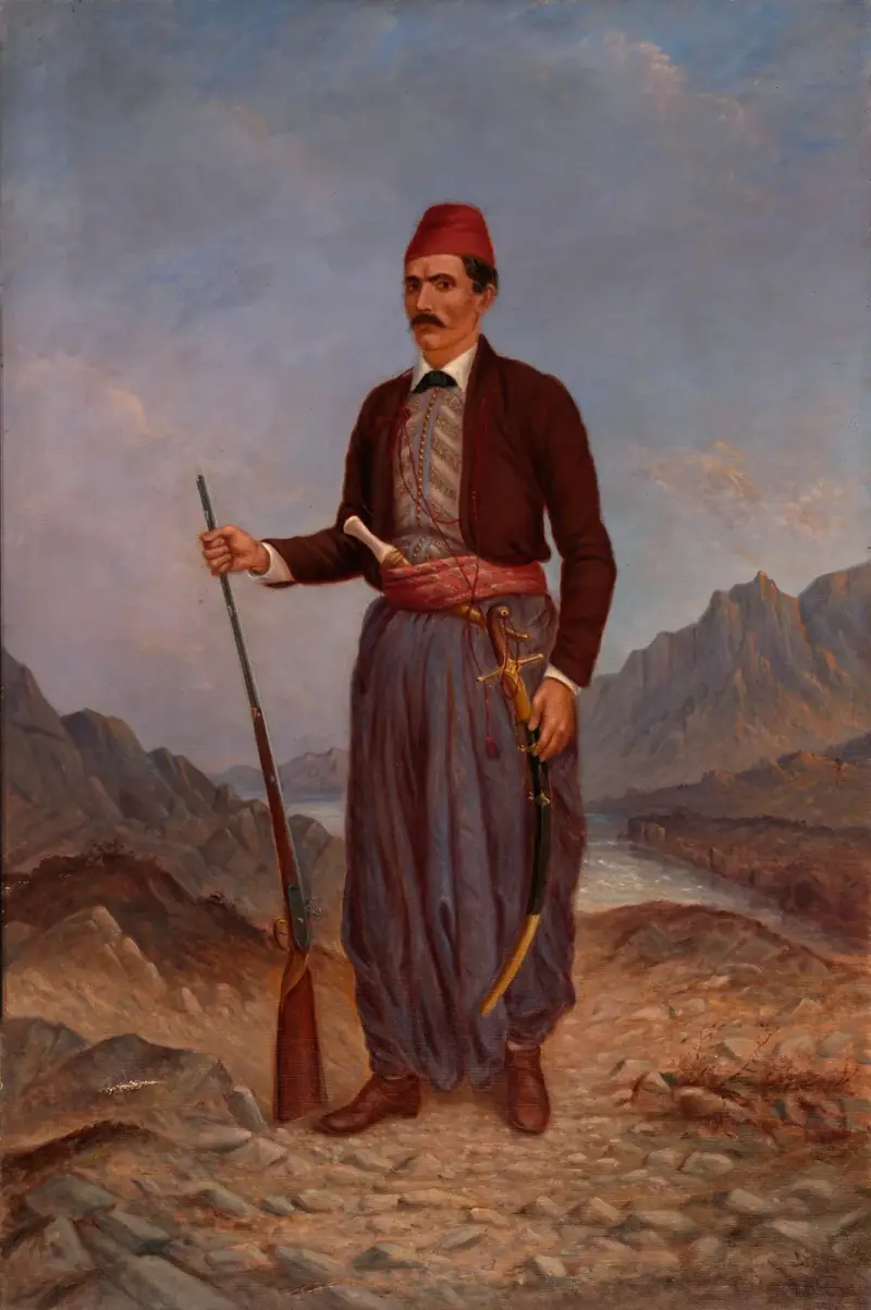 Albanischer Mann von Antonio Zeno Shindler