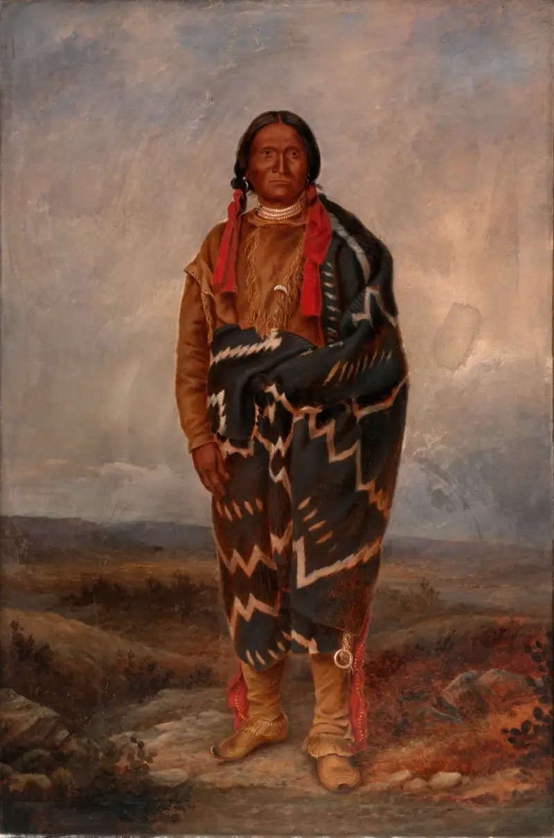 Apache-Indianer von Antonio Zeno Shindler