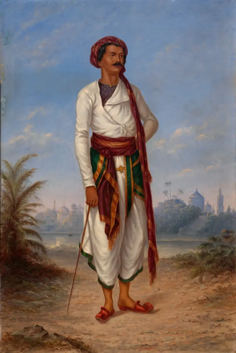Hindu Man von Antonio Zeno Shindler