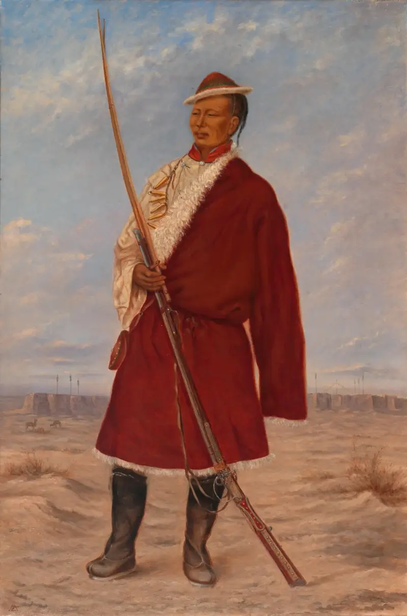 Tibetischer Mann von Antonio Zeno Shindler