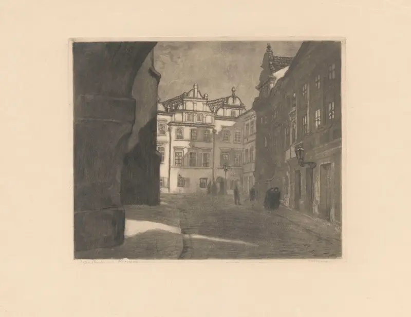 Kanonia-gatan i Warszawa av Zofia Stankiewicz