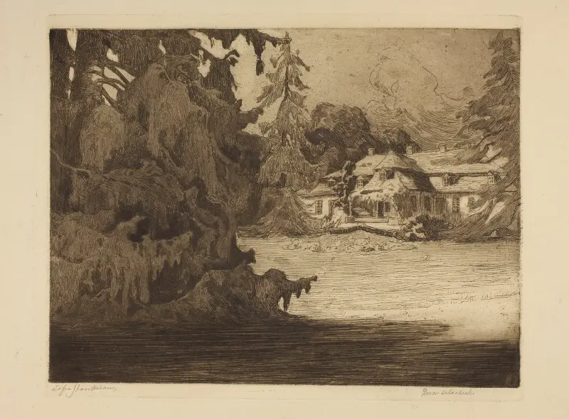 Nobleman’s manor house av Zofia Stankiewicz