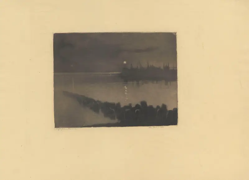 The Old Port in Hel, 1925 – nr 2 av Zofia Stankiewicz