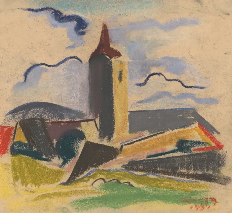 Byns kyrka av Zolo Palugyay