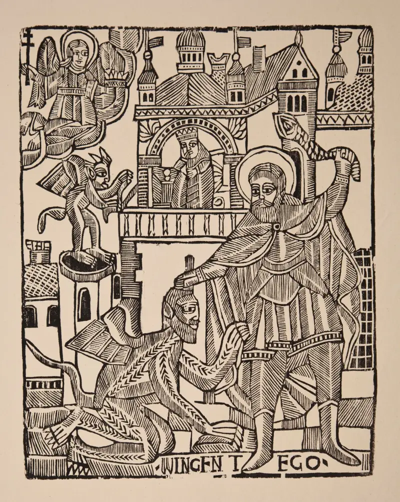 Saint Vincent av Zygmunt Łazarski