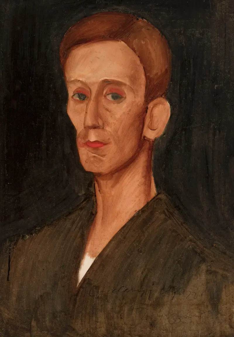 Porträt von Józef Czapski von Zygmunt Waliszewski